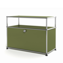 USM Haller Lowboard M with Extension, Edition Olive Green, Customisable