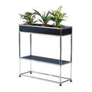 USM Haller Plant Side Table Type 1, Steel blue RAL 5011