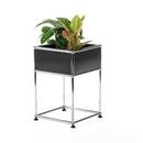 USM Haller Plant Side Table Type 2, Anthracite RAL 7016, 35 cm