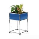 USM Haller Plant Side Table Type 2, Gentian blue RAL 5010, 35 cm