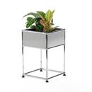 USM Haller Plant Side Table Type 2, Light grey RAL 7035, 35 cm