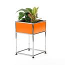 USM Haller Plant Side Table Type 2, Pure orange RAL 2004, 35 cm