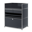 USM Haller Surgery Sideboard, Anthracite RAL 7016, No locks