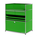 USM Haller Surgery Sideboard, USM green, No locks