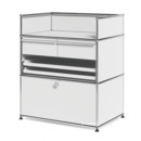 USM Haller Surgery Sideboard, Light grey RAL 7035, No locks