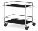 USM Haller Surgery Trolley, With bars, Graphite black RAL 9011