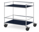 USM Haller Surgery Trolley, Without bar, Steel blue RAL 5011