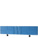USM Privacy Panels Table Screen, For USM Haller Table classic, 200 cm, Blue