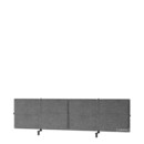 USM Privacy Panels Table Screen, Für USM Haller Table Plus/Advanced, 150 cm, Anthracite