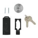 USM Lock for Drop-Down or Extension Doors, with 2 Keys, With fitting set