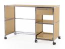 USM Haller Desktop on Castors Type 2, USM beige