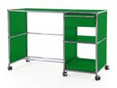 USM Haller Desktop on Castors Type 2, USM green