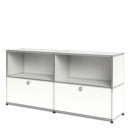 USM Haller Sideboard L with 2 Drop-down Doors, Pure white RAL 9010