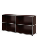 USM Haller Sideboard L open, USM brown