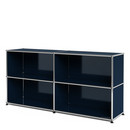 USM Haller Sideboard L open, Steel blue RAL 5011