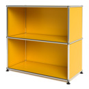 USM Haller Sideboard M, Customisable, Golden yellow RAL 1004, Open, Open