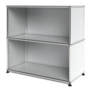 USM Haller Sideboard M open, USM matte silver