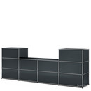 USM Haller Counter Type 3, Anthracite RAL 7016, 50 cm