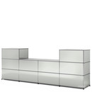 USM Haller Counter Type 3, Light grey RAL 7035, 50 cm