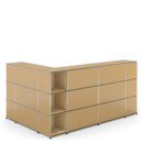 USM Haller Counter Type 4, USM beige, Corner open