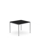 USM Haller Table, 100 x 100 cm, Fenix, Nero - Black