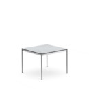 USM Haller Table, 100 x 100 cm, Laminate, Pearl grey