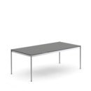 USM Haller Table, 200 x 100 cm, Laminate, Light mid grey