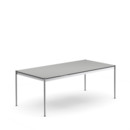 USM Haller Table, 200 x 100 cm, Laminate, Pastel grey