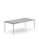 USM Haller Table, 200 x 100 cm, Laminate, Pastel grey