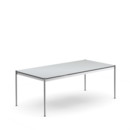 USM Haller Table, 200 x 100 cm, Laminate, Pearl grey