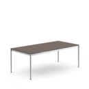 USM Haller Table, 200 x 100 cm, Laminate, Warm grey