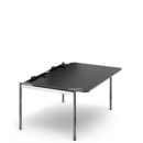 USM Haller Table Advanced, 150 x 100 cm, 41-Black lino, Hatch right