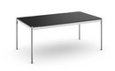 USM Haller Table Plus, 175 x 100 cm, 41-Black lino, Without hatch