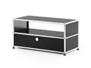 USM Haller TV-Bench, Graphite black RAL 9011