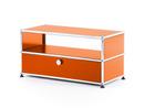 USM Haller TV-Bench, Pure orange RAL 2004