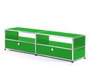 USM Haller TV-Board with Extension Doors, USM green