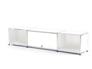 USM Haller TV-Lowboard with Flip-up Door, Pure white RAL 9010