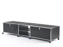 USM Haller TV-Lowboard XL on Castors, Anthracite RAL 7016