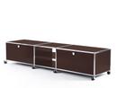 USM Haller TV-Lowboard XL on Castors, USM brown