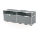 USM Haller TV Sideboard, Mid grey RAL 7005