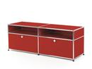 USM Haller TV Sideboard, USM ruby red