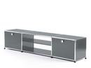 USM Haller TV-Table, Mid grey RAL 7005