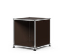 USM Haller Waiting Room Table, H 35 x W 35 x D 35 cm, USM brown