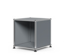 USM Haller Waiting Room Table, H 35 x W 35 x D 35 cm, Mid grey RAL 7005