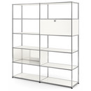 USM Haller Living Room Shelf L, Pure white RAL 9010