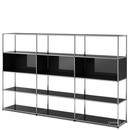 USM Haller Living Room Shelf XL, Graphite black RAL 9011