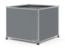 USM Haller Cube, 50 x 50 cm, Mid grey RAL 7005