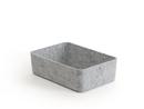 USM Inos Box, W 22,3 x H 9,5 cm, Light grey, Without partitions