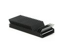 USM Inos CD-Support Tray for USM Haller Extension Shelf, 35 (for 5 x 19 CDs), Graphite black RAL 9011
