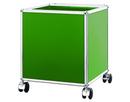 USM Haller Mobile Pedestal for Kids, USM green, H 43 x W 38 x D 38 cm